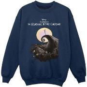 Sweat-shirt enfant Nightmare Before Christmas Moon Poster