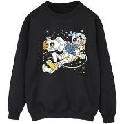 Sweat-shirt Disney Reading In Space