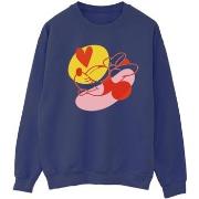 Sweat-shirt Disney Minnie Mouse Tongue Heart