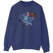 Sweat-shirt Disney Lilo And Stitch Easily Distracted