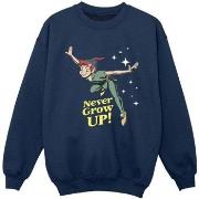 Sweat-shirt enfant Disney Never Grow Up