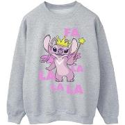 Sweat-shirt Disney Angel Fa La La