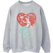 Sweat-shirt Disney The Little Mermaid Love Daddy