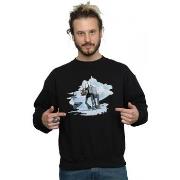 Sweat-shirt Disney Christmas AT-AT Reindeer