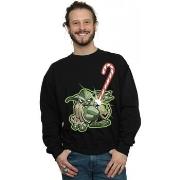 Sweat-shirt Disney Yoda Christmas Candy Cane