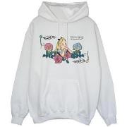 Sweat-shirt Disney Alice In Wonderland What Kind Of Garden