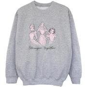 Sweat-shirt enfant Disney Princesses Stronger Together