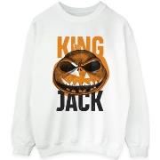 Sweat-shirt Disney The Nightmare Before Christmas King Jack