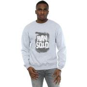 Sweat-shirt Disney Han Solo Text