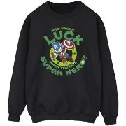 Sweat-shirt Marvel St Patrick's Day Luck