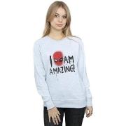 Sweat-shirt Marvel Spider-Man I Am Amazing