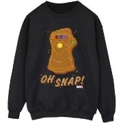 Sweat-shirt Marvel Oh Snap