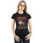 T-shirt Dc Comics Chibi Catwoman Santa Claws