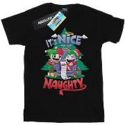 T-shirt Dc Comics Super Friends It's Nice To Be Naughty