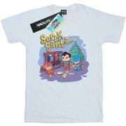 T-shirt Dc Comics Super Friends Sorry Santa