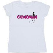 T-shirt Dc Comics Batman Catwoman Logo