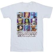 T-shirt enfant Guardians Of The Galaxy Character Squares