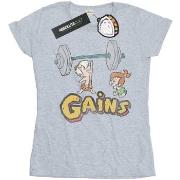 T-shirt The Flintstones Gains