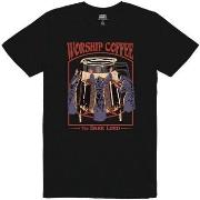T-shirt Steven Rhodes Worship Coffee