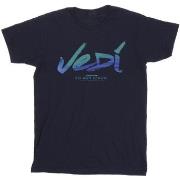 T-shirt enfant Disney Obi-Wan Kenobi Jedi Painted Font