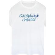 T-shirt Disney Obi-Wan Kenobi Ribbon Font