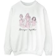 Sweat-shirt Disney Princesses Stronger Together