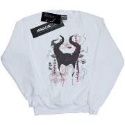 Sweat-shirt Disney Mistress Of Evil Growing Wild Horns