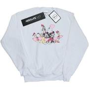 Sweat-shirt Disney Mickey Mouse Love Friends