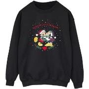 Sweat-shirt Disney Mickey Mouse Mickey Minnie Christmas