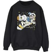 Sweat-shirt Disney Reading In Space