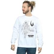 Sweat-shirt Disney The Mandalorian Clan Of Two