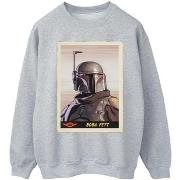 Sweat-shirt Disney The Mandalorian Boba Fett