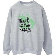 Sweat-shirt Disney The Mandalorian This Is The Way