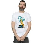 T-shirt Marvel Captain Fly High