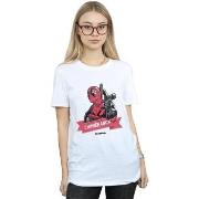 T-shirt Marvel Deadpool Chimichanga Finger