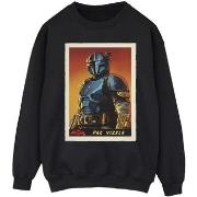 Sweat-shirt Disney The Mandalorian Paz Vizla Card