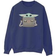 Sweat-shirt Disney The Mandalorian Grogu Luggage