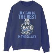 Sweat-shirt Disney Mandalorian Best Dad