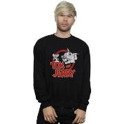 Sweat-shirt Dessins Animés Distressed Logo