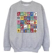 Sweat-shirt enfant Dessins Animés Grid Squares