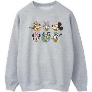 Sweat-shirt Disney Mickey Mouse And Friends Faces