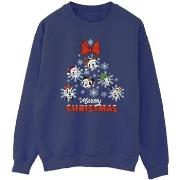 Sweat-shirt Disney Mickey Mouse And Friends Christmas Tree