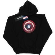 Sweat-shirt enfant Marvel Captain America Splatter Shield