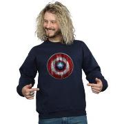 Sweat-shirt Marvel Captain America Wooden Shield