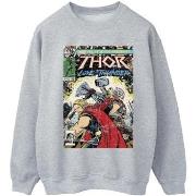 Sweat-shirt Marvel Thor Love And Thunder Vintage Poster