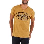 T-shirt Von Dutch T-shirt en coton col V