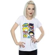 T-shirt Dc Comics Chibi Super Friends Dance