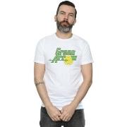 T-shirt Dc Comics Green Arrow Crackle Logo