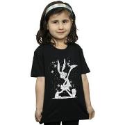 T-shirt enfant Dessins Animés Bugs Bunny Let It Snow