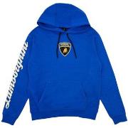 Sweat-shirt Automobili Lamborghini Sweat à capuche bleu 72XBI016